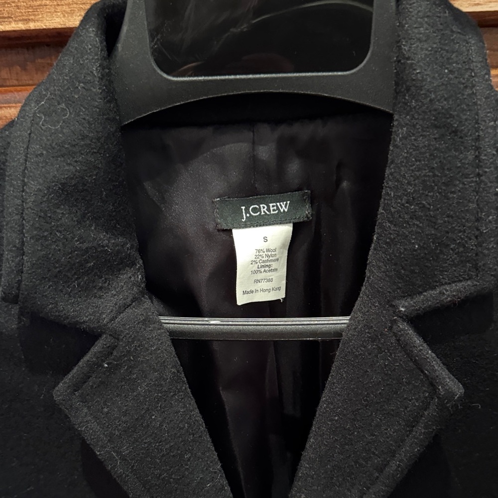 J. Crew women’s blazer.  Wool and cashmere.